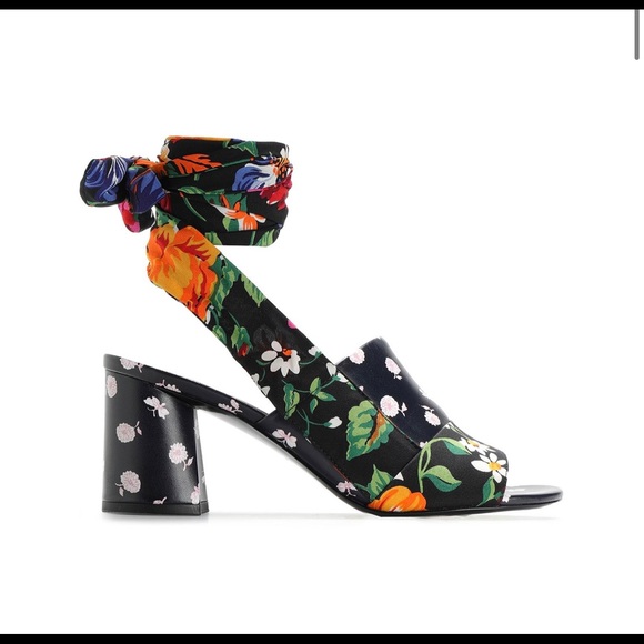 3.1 Phillip Lim Shoes - 3.1 Phillip Lim Floral Drum Sandals